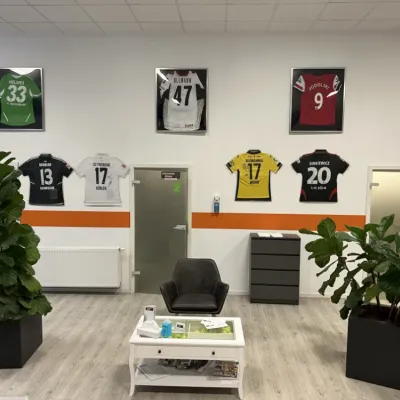 Wartebereich Physiotherapie Rinke in Köln Weiden