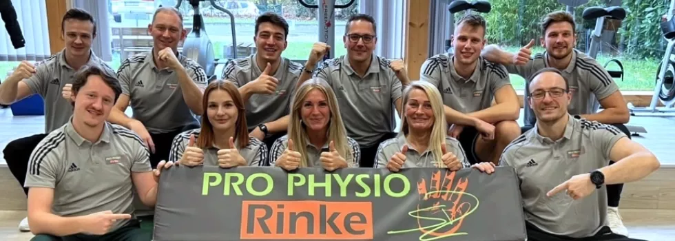Das Team von Pro Physio Rinke Physiotherapie in Köln
